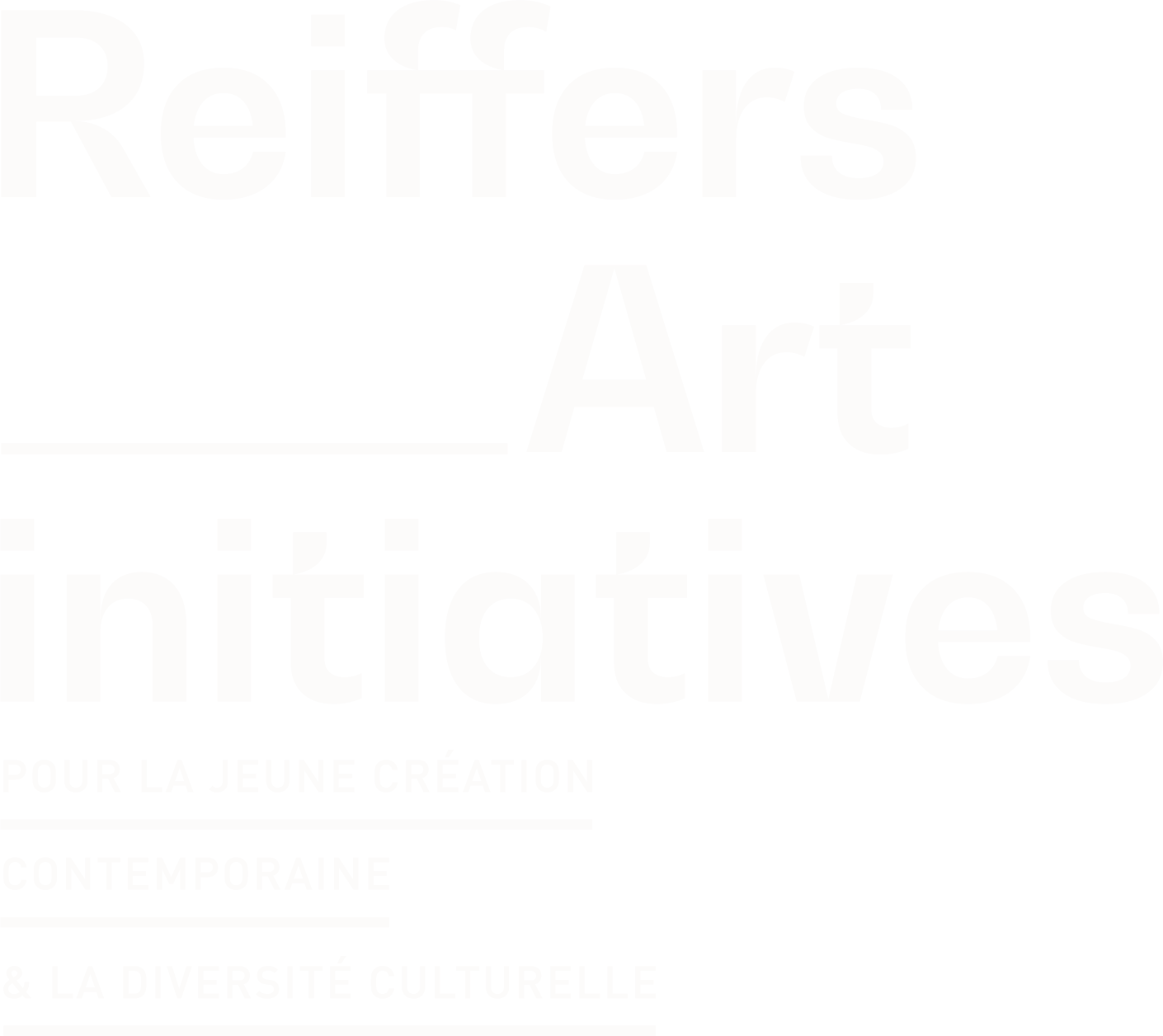 Reiffers Art Initiatives — Pour la jeune création contemporaine