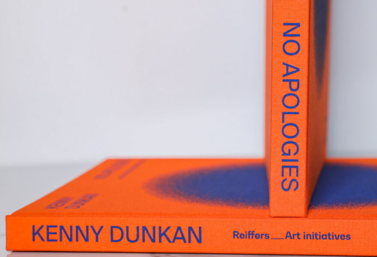 Livre No Apologies de Kenny Dunkan par Reiffers Art Initiatives