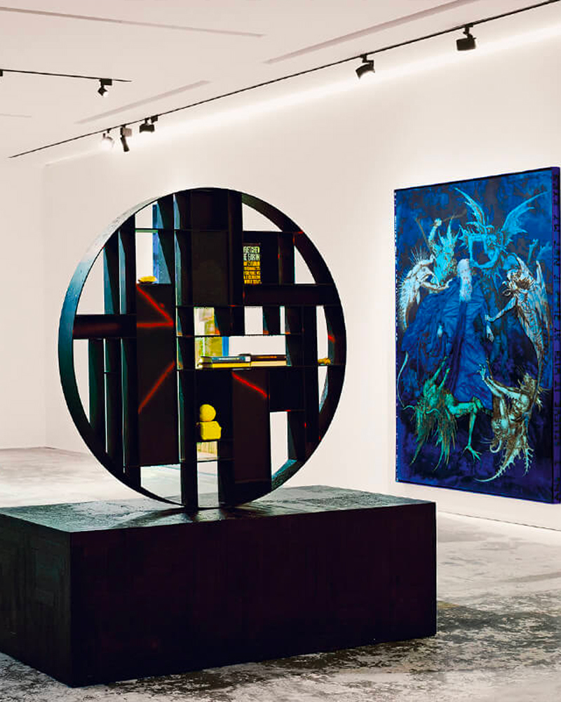 The Studio des Acacias - Reiffers Art Initiatives is an exhibition space on 3 levels, dedicated to artistic experimentation.
