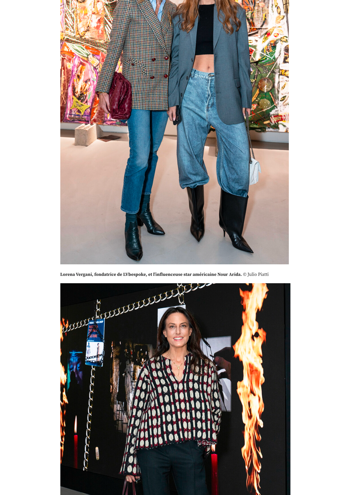 La soirée du fonds de dotation Reiffers Art Initiatives à l'Acacias Art Center