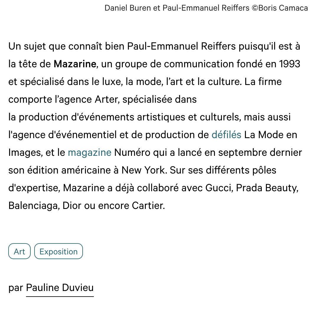 Reiffers Initiatives fête ses cinq ans avec plusieurs nouveautés artistiques