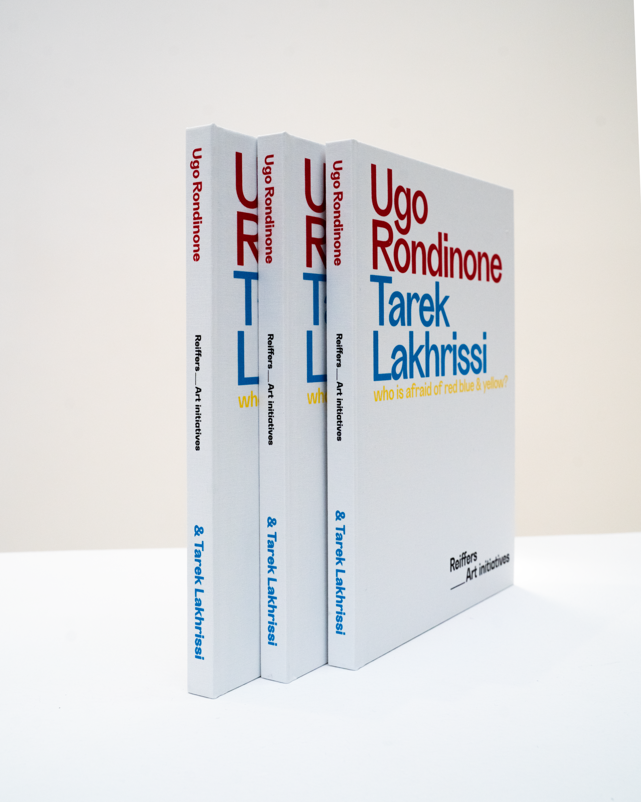 Ugo Rondinone & Tarek Lakhrissi : who is afraid of red blue & yellow?